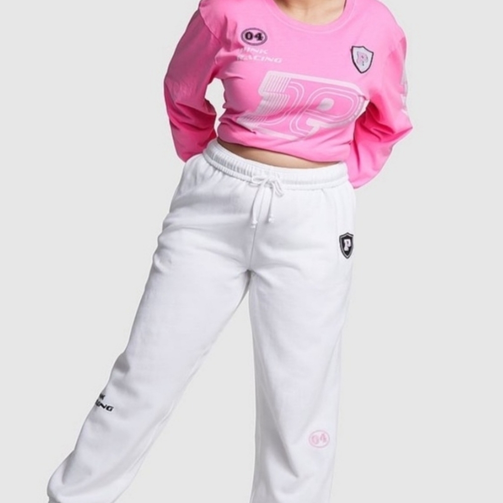 PINK Victoria's Secret Womens Long Sleeve Shirt - Pink - Picture 3 of 6